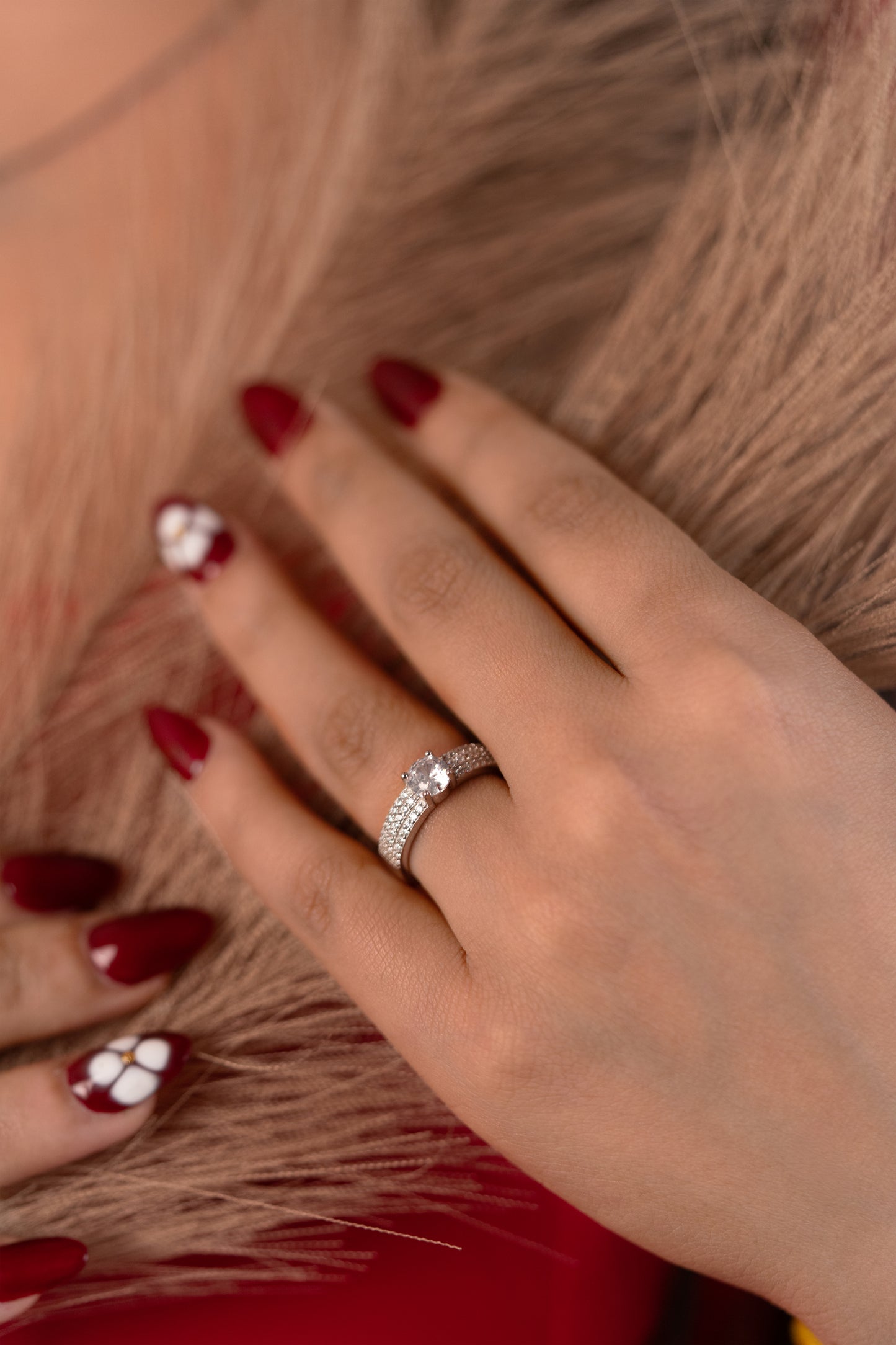 Reeva Starlight Ring-925 Sterling Silver