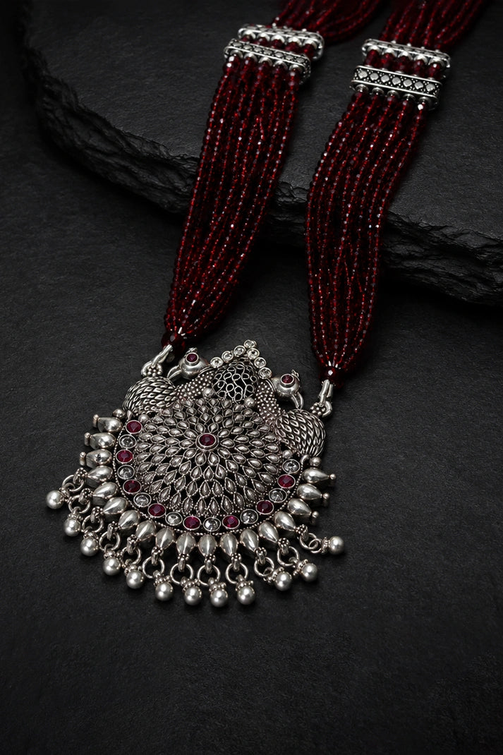 Reeva Ruby Heritage Necklace