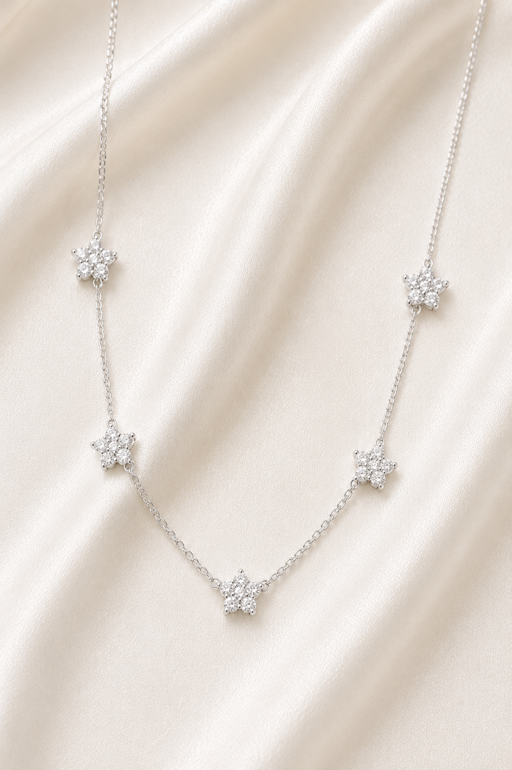 Celestial Blossom 925 Silver Necklace