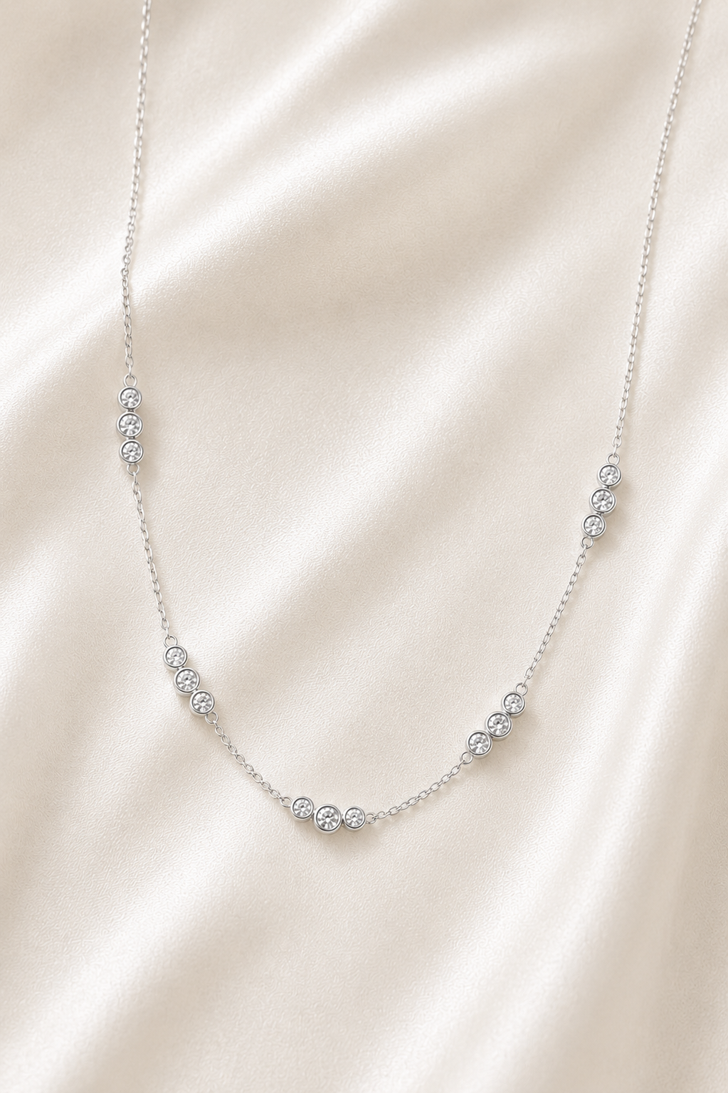Reeva Celeste Spark  Necklace-925 Sterling Silver