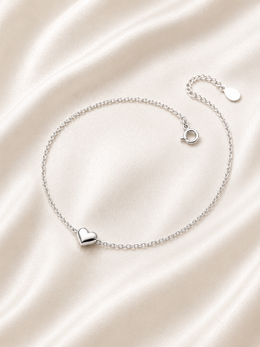 Reeva Solitaire Spark Bracelet – 925 Sterling Silver