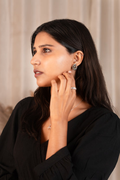 Reeva River Peacock Studs-6g