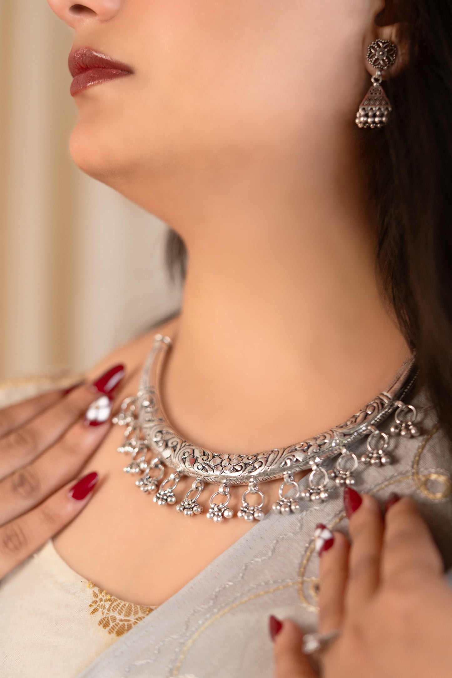 Reeva Ghungroo Ganga Choker