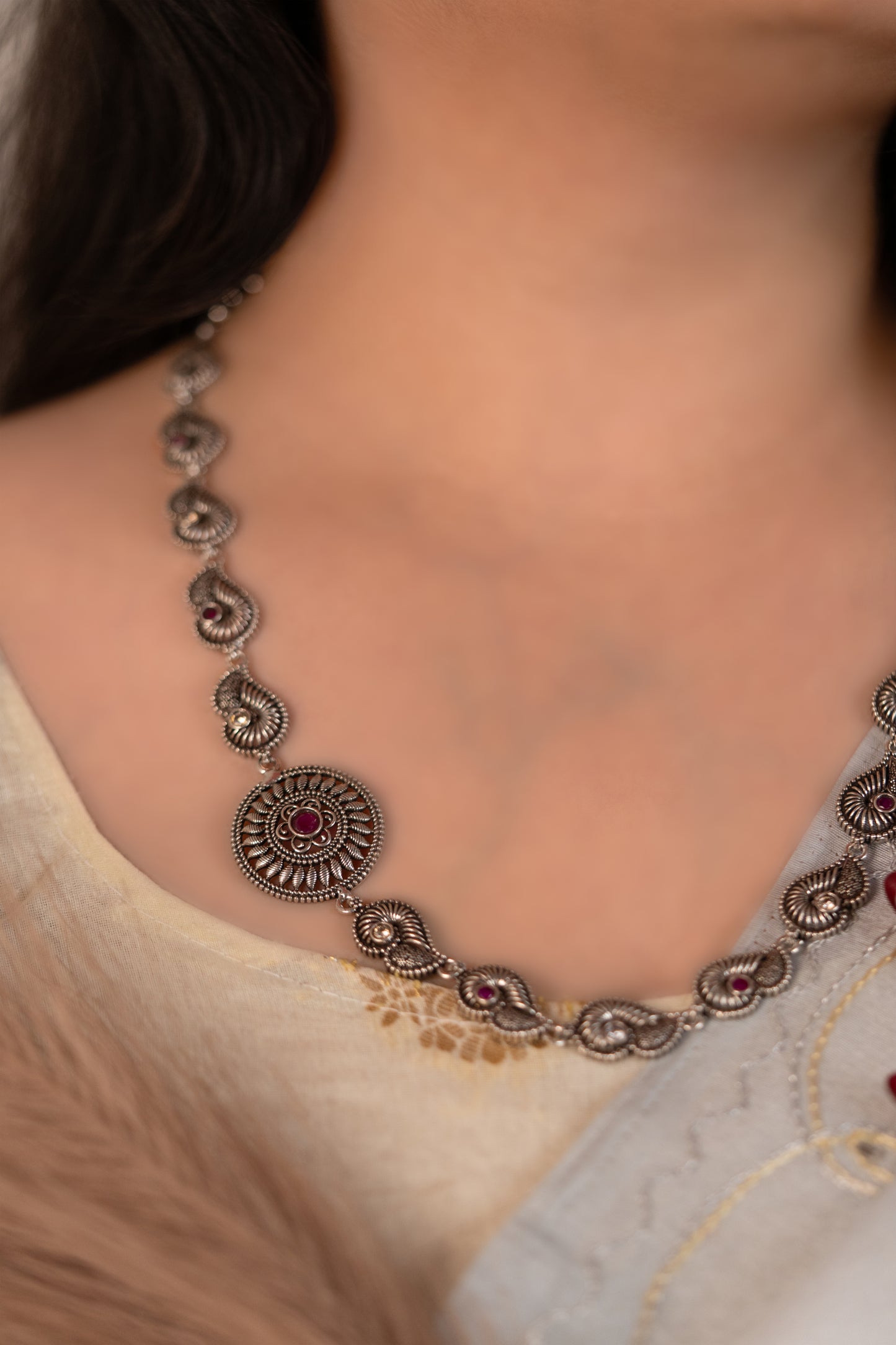 Reeva Surya Rekha Necklace