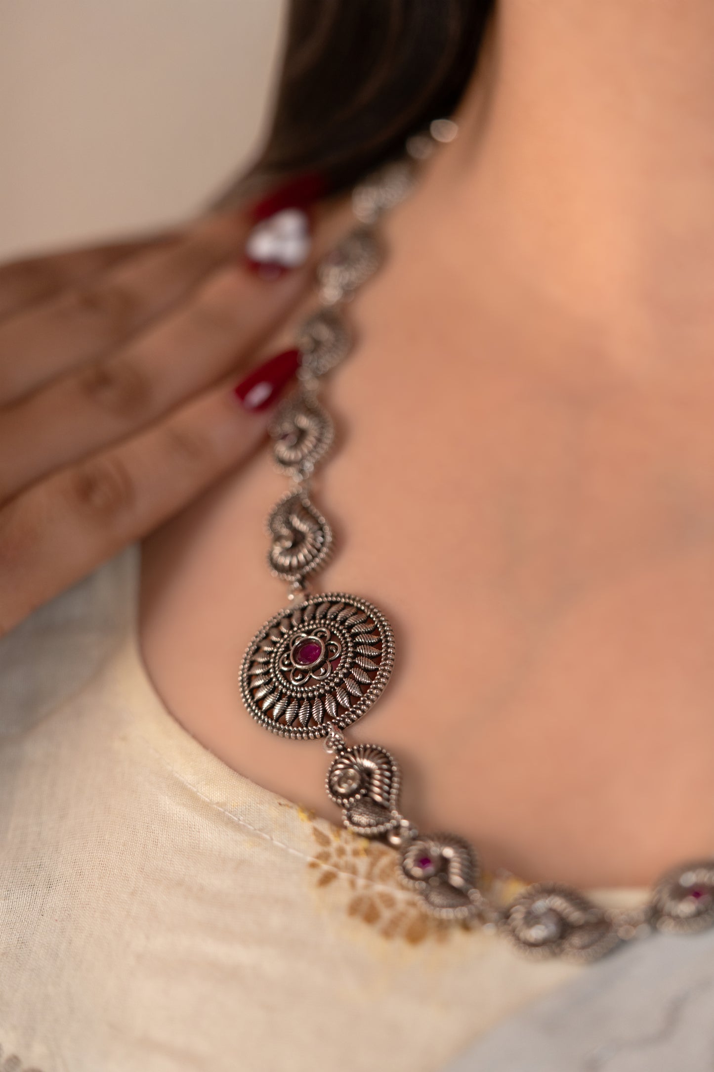 Reeva Surya Rekha Necklace