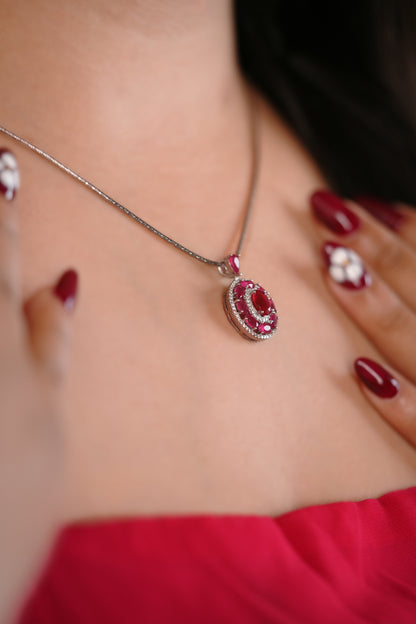 Reeva Ruby Halo Glow