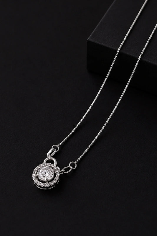 Reeva Halo Grace Necklace