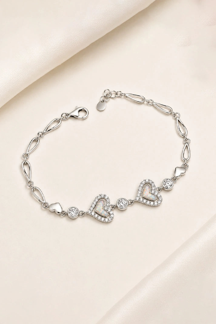 Reeva Love Note Crown Bracelet