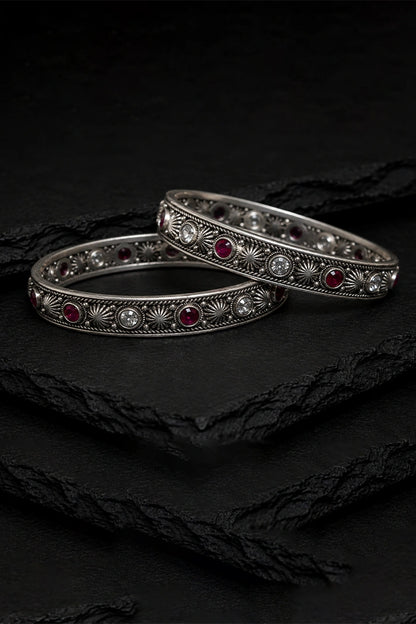 Reeva Ruby River Bangle-63g