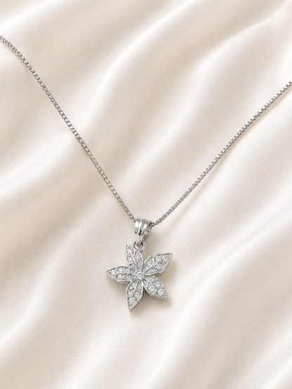 Reeva River Leaf Charm-925 Sterling Silver