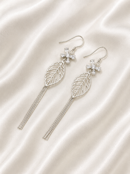 Reeva Bloom Stream Drops-925 Sterling Silver