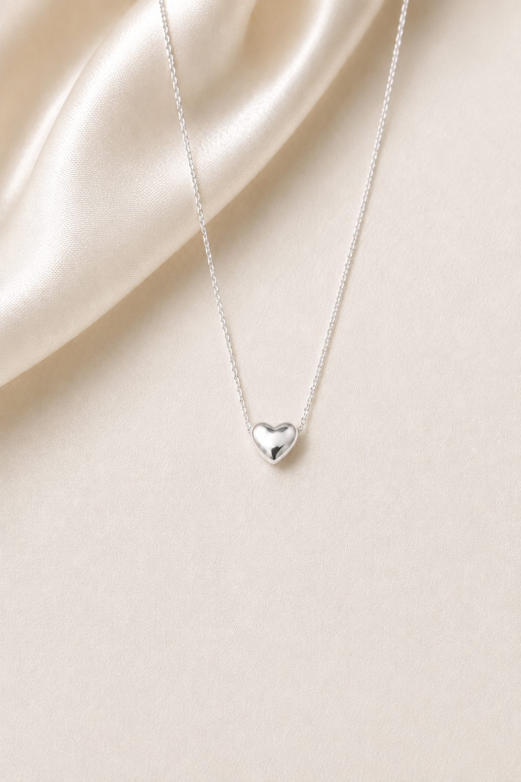 Timeless Heart Pendant Necklace-925 Sterling Silver