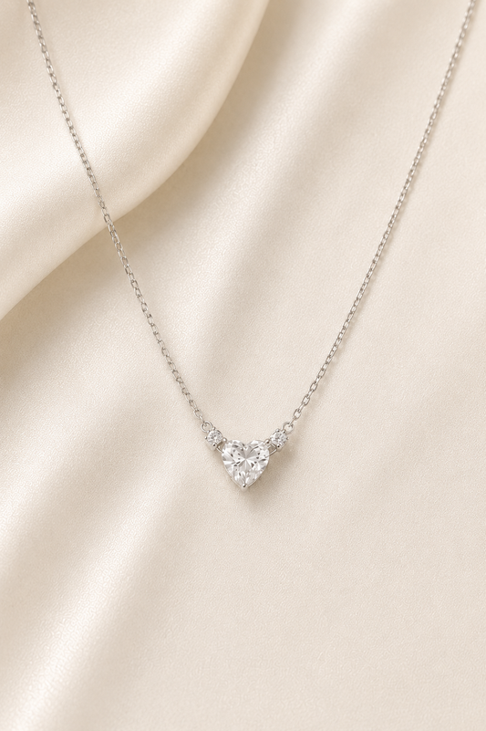 Eternal Heart 925 Silver Necklace